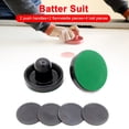 thumbnail image 3 of Accesorios de Air Hockey Goalies Puck Felt Pusher Mallet Juegos de mesa Negro Sywqhk Para Estrenar, 3 of 8