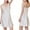 White, variant on Busydd Nightgowns for Women V Neck Sleeveless Spaghetti Straps Nightdress Casual Solid Color Satin Pajamas Comfort Lace Trim Sleepwear
