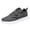 Grey, variant on Fsqjgq Mens Running Shoes Simple Fashion Thick Bottom Sneakers for Men Breathable Waterproof Works Loafers Walking Sports Shoes 40