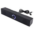 thumbnail image 4 of GJX Wired Speaker Soundbar Wired Computer Speakers Stereo Subwoofer Sound Bar For Laptop PC Theater TV Aux 3.5mm, 4 of 4