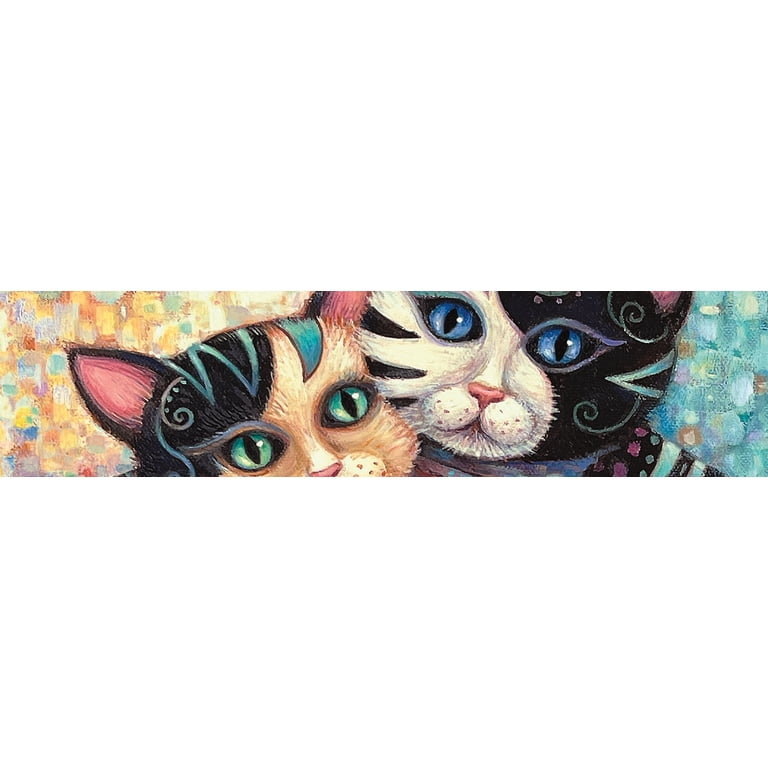 Ceaco 550-Piece Kleo Kats Kindred Spirits Interlocking Jigsaw