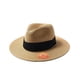 thumbnail image 1 of Sombrero para el sol FURTALK, sombrero de Panamá, ala ancha, Fedora Straw, UPF 80+, 1 of 8