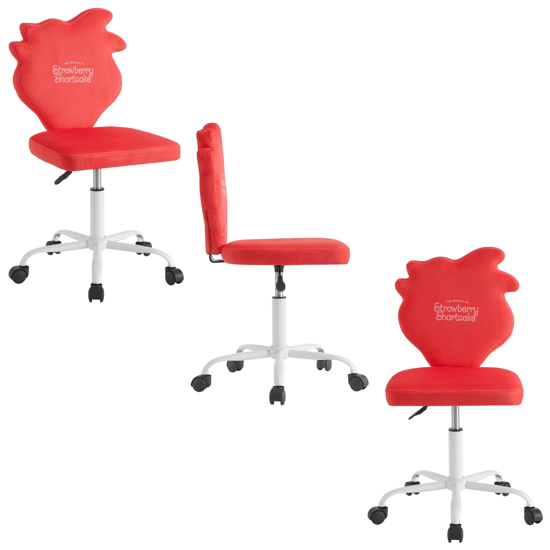 Strawberry Shortcake , Kids Figural Desk Chair, Red