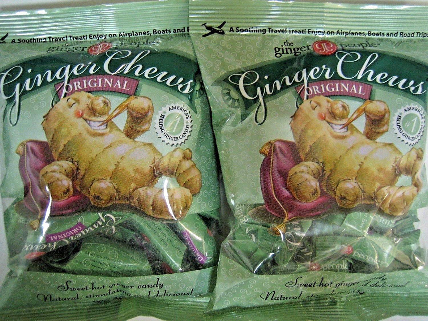 2 Bags Trader Joes Ginger Chews by Trader Joe's Royal Pacific Foods