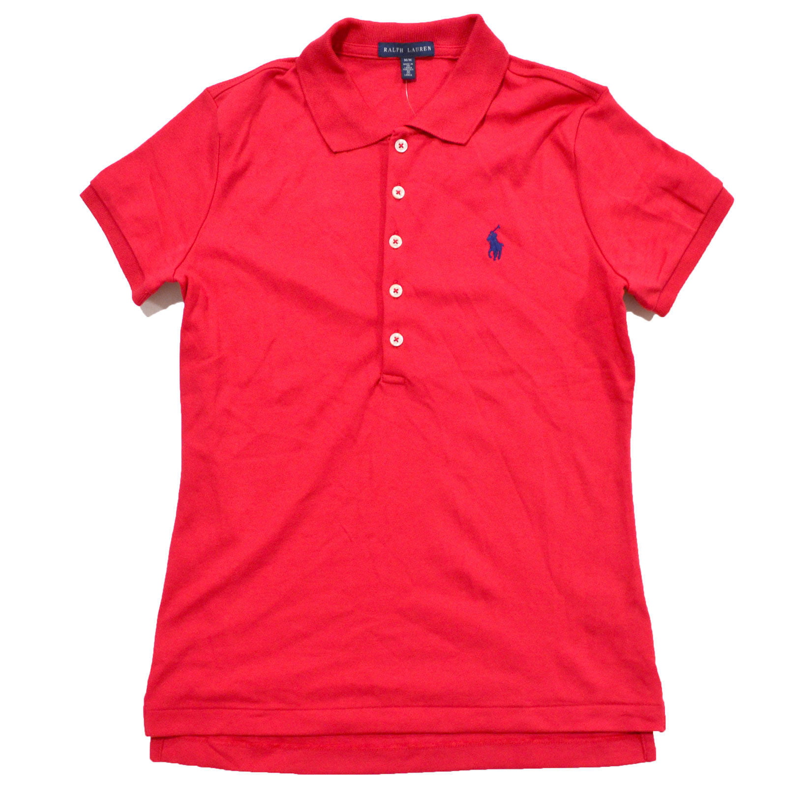 womens red ralph lauren polo shirt