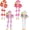 Simple Style, variant on 4 count Style Flower Hair Clips Headwear Traditional Kimono Tassel Barrette Clips Tsumami Kanzashi Hanfu Hairpin for Women Photo Props
