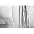 thumbnail image 4 of Full-XXL Size 3 Piece Duvet Cover with 4 Piece Sheet Set - 7 Piece 100% Egyptian Cotton - Zipper Closure Quilt Cover with 16" Deep Pocket Fitted Sheet - 400TC Bedding - Light Grey Solid., 4 of 9