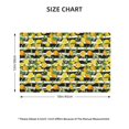 thumbnail image 2 of Rocae Orange and Lemon Printed Heat Resistant Place Mats,Classic Hemstitch Cloth Fabric Placemats Imitation Linen Place Mat Table Mats 18x12 inch, 2 of 5
