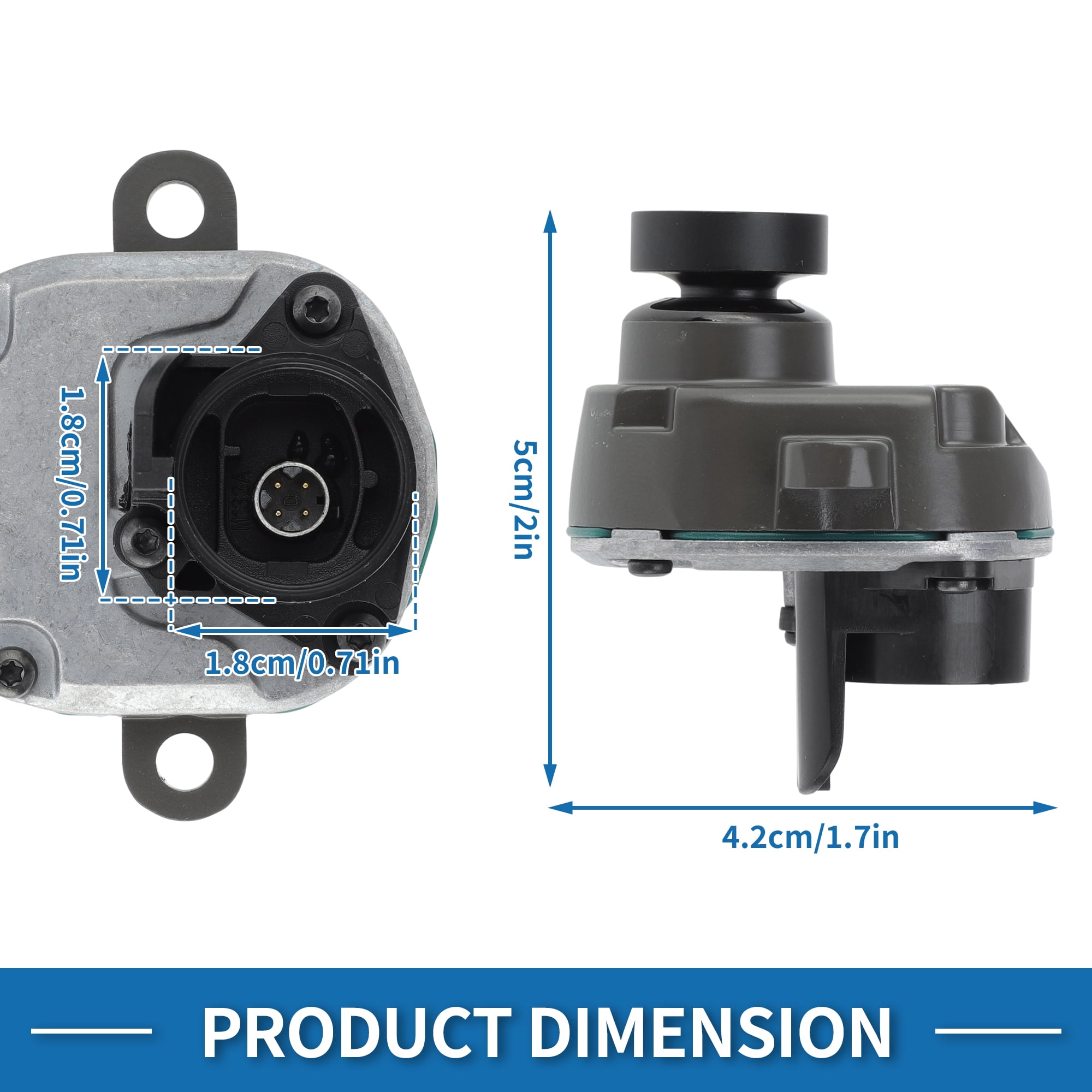 Unique Bargains Front View Camera for BMW 3 4 5 6 7 Series X5 X6 M3 M4 M5 M6 Park Assist