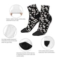 thumbnail image 5 of Pofeuu Daisies Flowers Print 30cm Socks, Adult Running Hiking Socks for Youth and Adult, 5 of 7