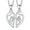 Silver, variant on CILENON Heart Pendant Necklace For Women Your Best Choice (Silver,One Size)