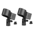 thumbnail image 1 of Xuanheng 2 Pcs Clips de Support de Microphone Remplace Directement Accessoires Faciles à Installer M28 Noir, 1 of 8
