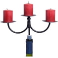 thumbnail image 1 of Oenophilia Afterglow-Bottle Candelabra, 3 Small Pillars, 1 of 2