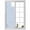 Blue, variant on Window Privacy Film Blue Branches Stained Glass Window Film Decorative Sun Block Window Cover Vintage Art Farmhouse Window Clings Static Adhesive Sticker for Bathroom 17.7"x39.3"