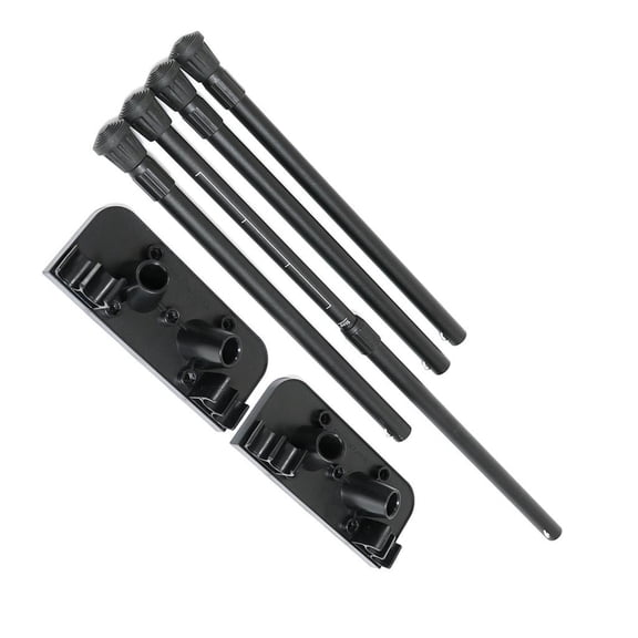 YIEMEEN Height Telescoping Outdoor Table Legs Easy Installation Aluminum Frame Camping