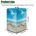 thumbnail image 7 of ZIATUBLES Starfish Shell Beach Print Juicer Dust Cover Heavy-Duty Sewing Appliance Protective Case Washable Kitchen Countertop Decor Accessories Fits Blender and Juicer, 8 "W x 8 "D x 17 "H, 7 of 7
