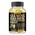 thumbnail image 6 of VecNythra Sea Moss Black Seed Vitamins Gummies – Ashwagandha Turmeric Shilajit Elderberry – 60 Gummies, 6 of 7