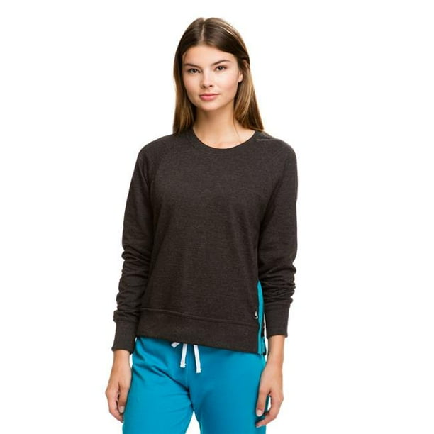 Download Soffe - soffe women's side zip crew neck sweatshirt ...