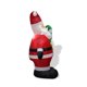 thumbnail image 4 of Feliz Navidad, adorno de luz inflable de Papá Noel, vacaciones de invierno, interior exterior, patio, decoración iluminada, accesorio LED para adultos, enchufe de EE. UU. Inevent HA009411-02B, 4 of 7