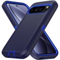 thumbnail image 1 of YWC-pour Google Pixel 9/10 Pro TG Étui de Protection, Robuste [Antichoc] [Antichoc] [Anti-Poussière] Étui de Téléphone 3 Couches Robuste, Bleu Marine, 1 of 4