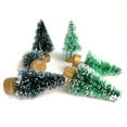 thumbnail image 3 of YIEMEEN Artificial White Snow Pine Tree Adornment 12pcs Home Bedroom Living Room Decor, 3 of 20