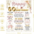 thumbnail image 5 of 50th Birthday Gifts for Women, Gifts for 50th Birthday for Women, 50 Year Old Gifts for Women, Happy 50th Birthday Decorations, 1973 Birthday Gifts for Women Turning 50 and Fabulous Blanket 50" X 60", 5 of 5