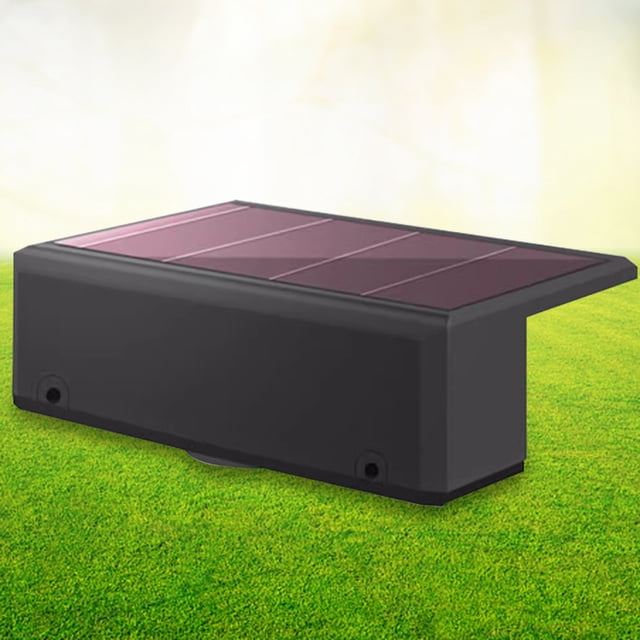 Luz De Pared Solar Led Para Exteriores Lámpara de pared solar que dura hasta 8 horas, luz de porche, patio, decoración de jardín (luz blanca)