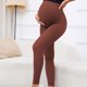 thumbnail image 5 of ShomPort Maternity Leggings Over The Belly Maternity Yoga Pants Womens High Waisted Pregnancy Workout Pants, 5 of 9