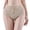 Beige, variant on Women's Low Waist Hook & Eye Shapewear Briefs, Breathable Thin Postpartum Tummy Control Lifter Underwear, 1 Piece, M-XXXL Plus Size Friendly