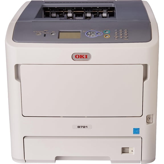 Restored OKI Data B721dn 49ppm Monochrome Laser Printer (62442001) – High-Speed, Network-Ready B/W Printing