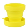 thumbnail image 1 of Bearachild Taza plegable de silicona para protección del medio ambiente, taza telescópica para viajes, Camping, escuela, exterior, Color Macron, Utensilios de cocina amarillo, 1 of 3