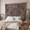 thumbnail image 3 of Retro Boho Tapestry for Bedroom Wall Hanging Tapestry, Modern Geometric Abstract Art Aesthetics Ceiling Backdrop Tapestries Poster Blanket Wall Decor for Teens Room Living Room Dorm 51" x 59", 3 of 8