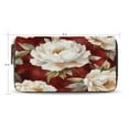 thumbnail image 2 of Qxltty Elegant Peony Women's Leather Wallet Fashion Retro Multi Card Holder with Cell Phone Pocket Mothers Day Gifts, 2 of 6