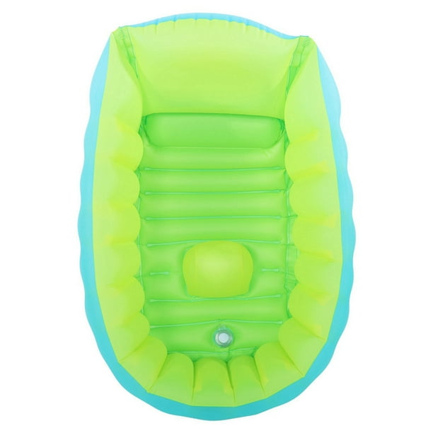 Bañera inflable para bebé, bañera plegable portátil, productos de baño para niños (L)