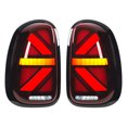 thumbnail image 2 of LED Tail Lights, Black ABS Shell Brake Light  For Cooper R60 Countryman, 2 of 8
