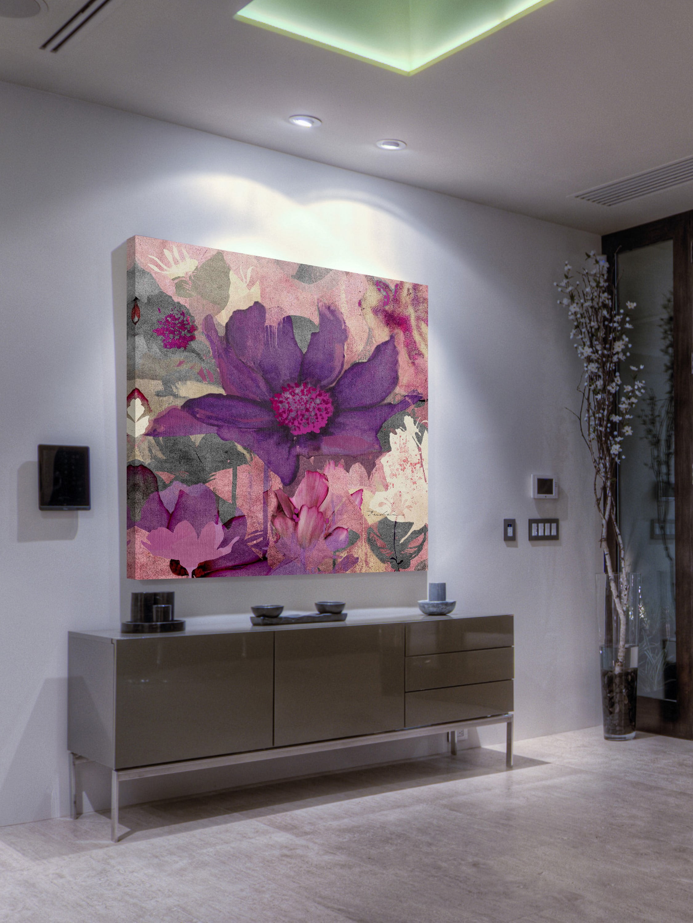 Marmont Hill 'Was Your Favorite Color' by Evelia Painting Print on Wrapped Canvas