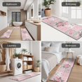 thumbnail image 5 of Pioneer Flower Floral Print Pattern Kitchen Rugs Sets Of 3,Kitchen Runner Rugs Non Skid Washable,Decorative Kitchen Floor Mats for Kitchen,Sink,Laundry,17X30 Inch + 17X47 Inch + 17X59 Inch, 5 of 6