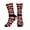 1 Black, variant on Athletic Socks Canada Flag Pattern Sport Running Calf Socks Crew Socks for Men Women