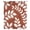Burnt Orange, White, Orange, variant on Khaki Leaves Sheer Curtains 45" Long for Bedroom, Farmhouse Botanical Branch Vintage Boho Modern Light Filtering Privacy Drapes, Breathable Semi Sheer Short Window Treatment for Kitchen Cafe Bathroom