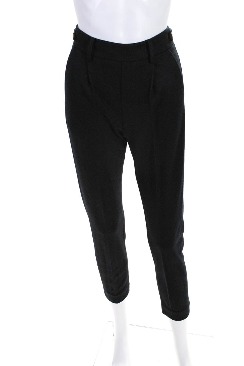 Vince Womens Cozy Pull On Pants - Black 