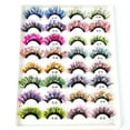 thumbnail image 1 of VONKY 2pcs/set Rock Holidays With Glittery Eyelashes With Sequins For Dramatic Look Easy Application Q-42, 1 of 6