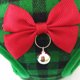 thumbnail image 2 of Ropa De Perro De Navidad Chaleco navideño para mascotas, camisa, anillo de correa, ropa de rejilla para perros pequeños y medianos (verde M), 2 of 6