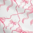 thumbnail image 3 of Pink Bow Shower Curtain Teen Women,Cute Ribbon Bowknot 72"Wx72"L Bathroom Curtains Kawaii Watercolor Bow Tie Bath Curtain,Pink White Princess Bow Bathroom Accessories, 3 of 6