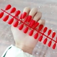 thumbnail image 1 of Fleshy Matte Matte Long Nails 24 False Nail Patches Ballet Fake Nail Patch, 1 of 1