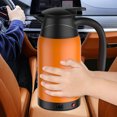 thumbnail image 4 of SPRING PARK Car Electric Kettle Portable Digital Display Stainless Steel Lightweight Boiling Water Cup for Travel, 4 of 7