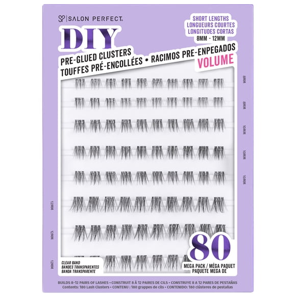 Salon Perfect - Diy Pre-Glued Lash Clusters Volume Short