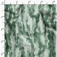 thumbnail image 2 of Soimoi Texture Printed, Poly Canvas Fabric, Decor Sewing Fabric by The Yard 56 Inch Wide,Decorative Fabric for Curtains Tote Bags, Green & White, 2 of 6