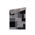 thumbnail image 3 of Lbaiet SL973C23 Black Verena Geometric 2 x 3 ft. Scatter Rectangle Area Rug, Black & Gray, 3 of 7