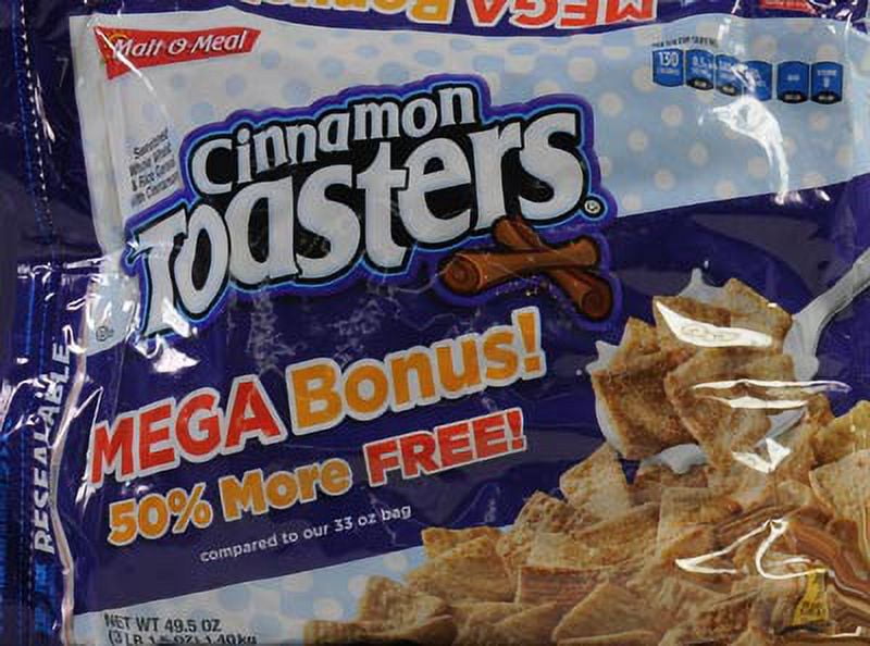 Malt-O-Meal Cinnamon Toasters Cereal, 49.5 oz