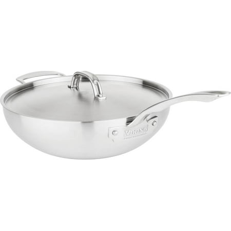 

Viking Professional 5 Ply 12 Chef s Pan- Satin - Stainless Steel